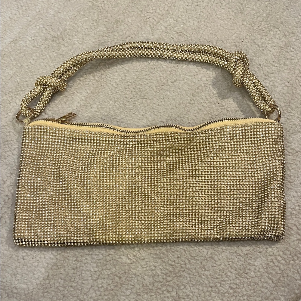 Elegant Gold Women's Bag